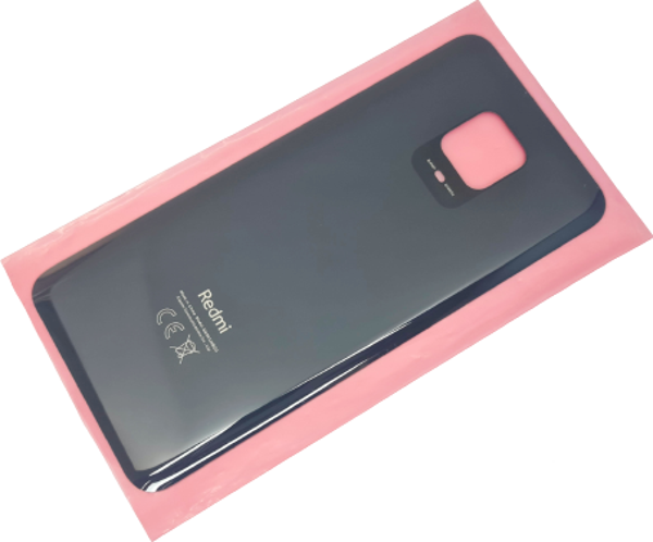 Tkgz Xiaomi Redmi Note 9 PRO Arka Kapak (CAM) SİYAH - Image 1