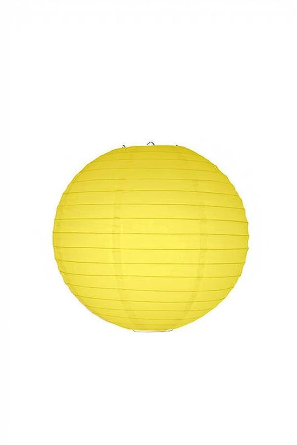 Alsepeteavm Sarı Kağıt Fener 20 cm - Image 1
