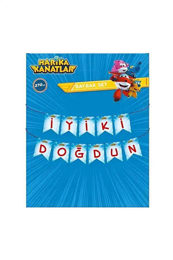 Alsepeteavm Harika Kanatlar İyi ki Doğdun Harf Afiş - Image 1