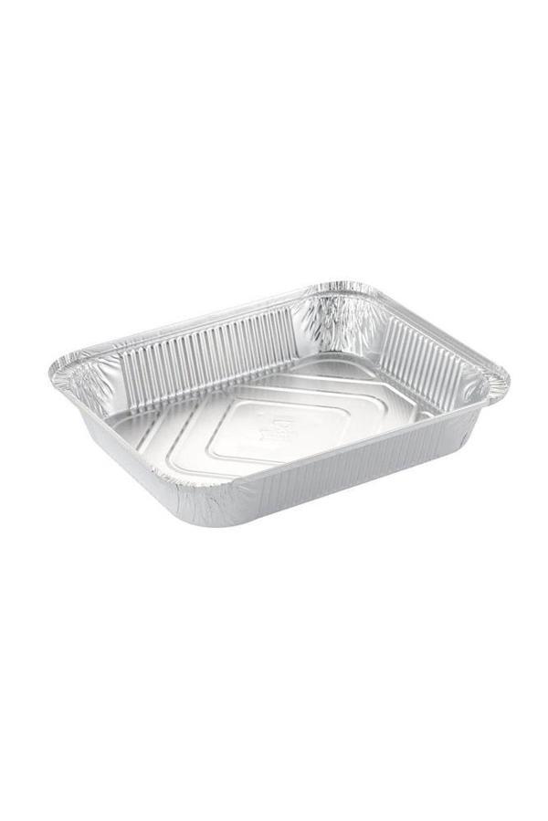 Alsepeteavm  Alüminyum Kap 2500 Gr Dikdörtgen Tepsi 50li - Image 1
