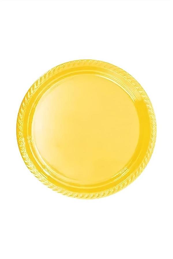 Alsepeteavm Sarı Plastik Tabak - Image 1