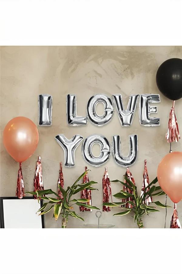 Alsepeteavm I Love You Folyo Balon Set 16" - Image 1