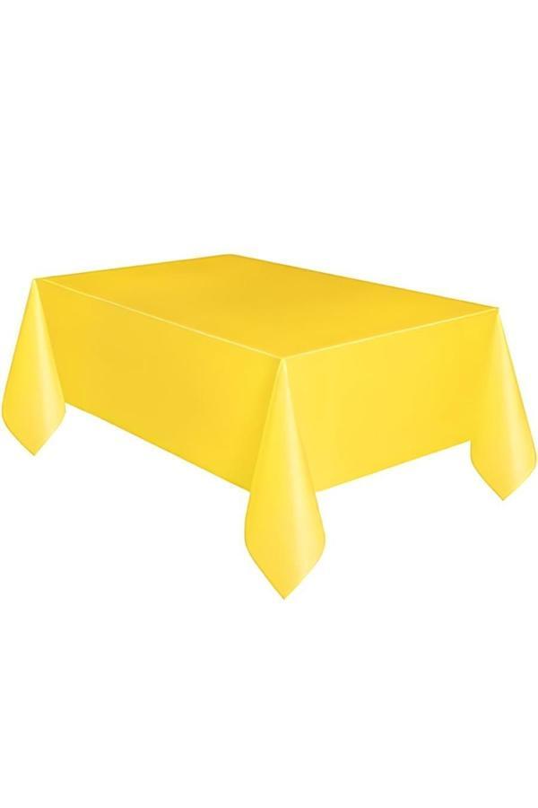 Alsepeteavm Sarı Plastik Masa Örtüsü - Image 1
