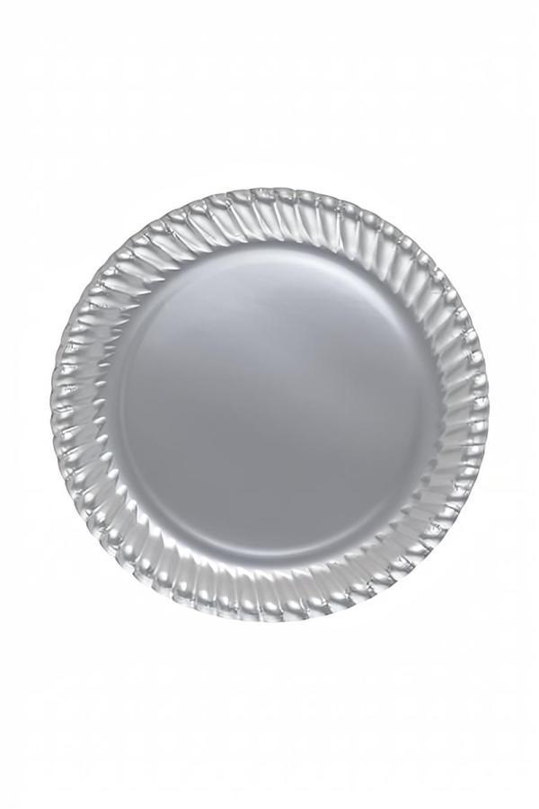 Alsepeteavm Gümüş Karton Tabak 23cm - Image 1