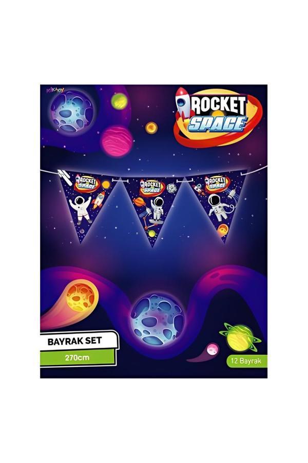 Alsepeteavm Rocket Space Üçgen Flama - Image 1