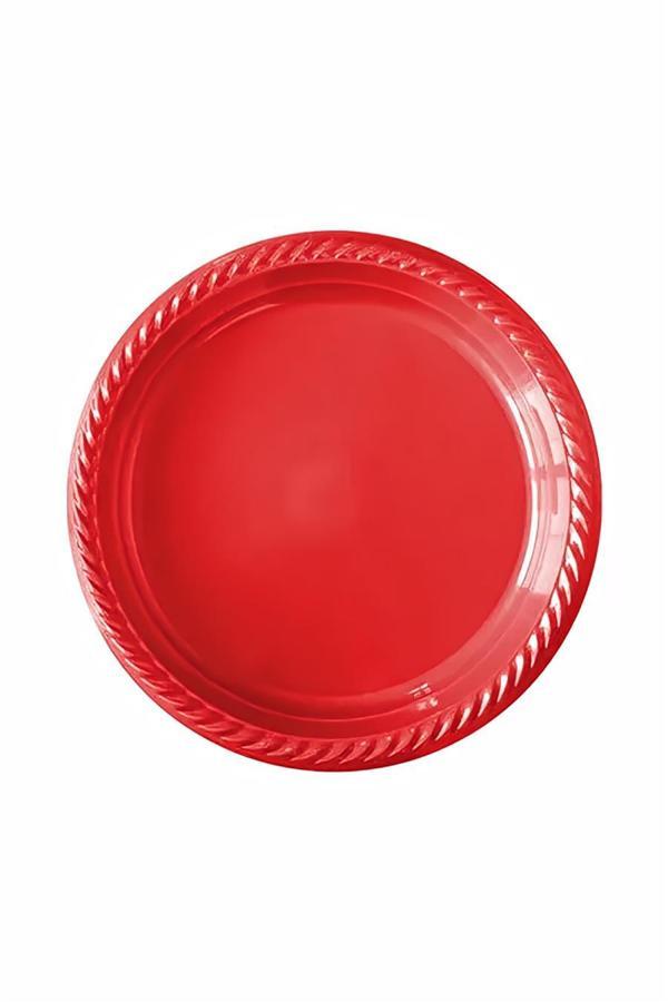 Alsepeteavm Red Plastic Plates - Image 1