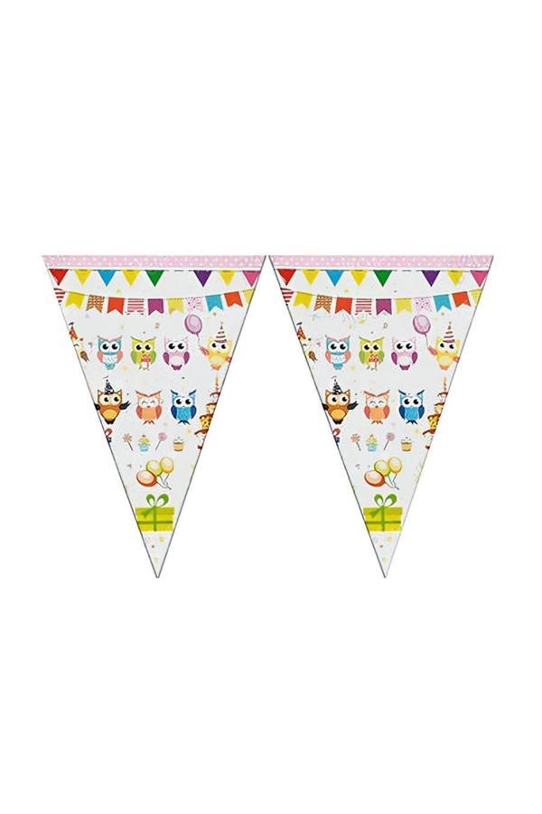Alsepeteavm Owls Triangle Flag Banner - Image 1