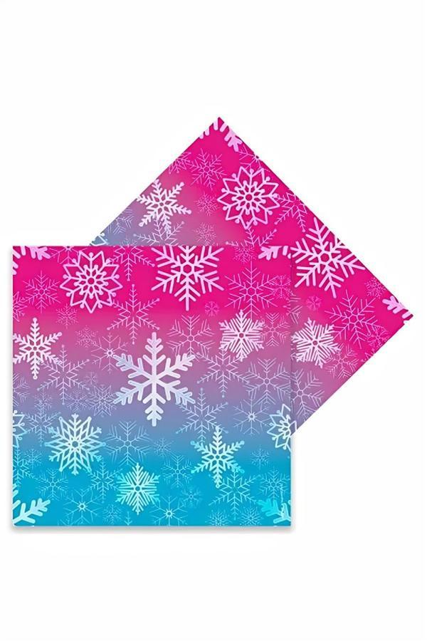 Alsepeteavm Snowflakes Paper Napkins - Image 1