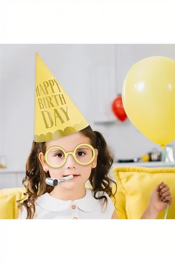 Alsepeteavm Makaron Renkler Happy Birthday Kotyon Set - Image 1
