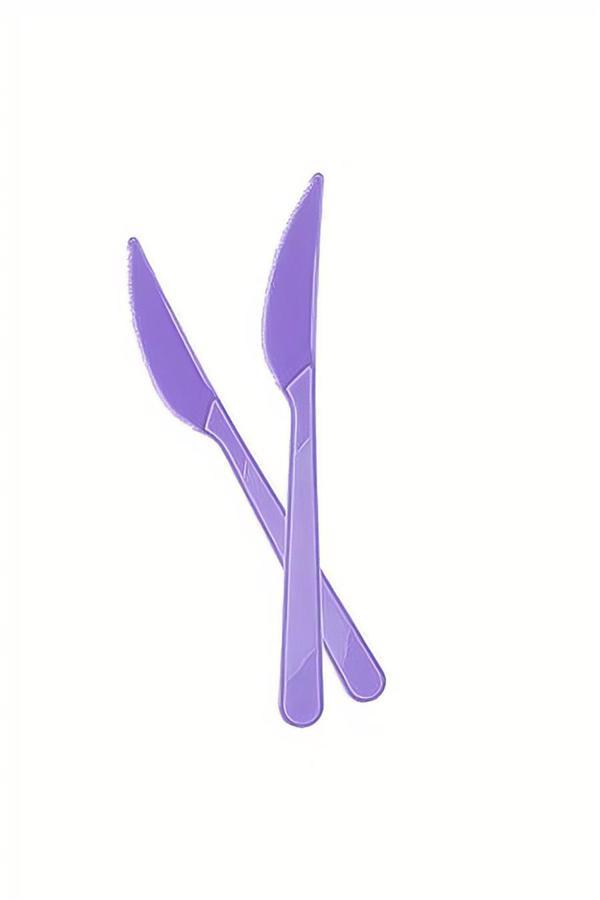 Alsepeteavm Lila Plastik Bıçak - Image 1
