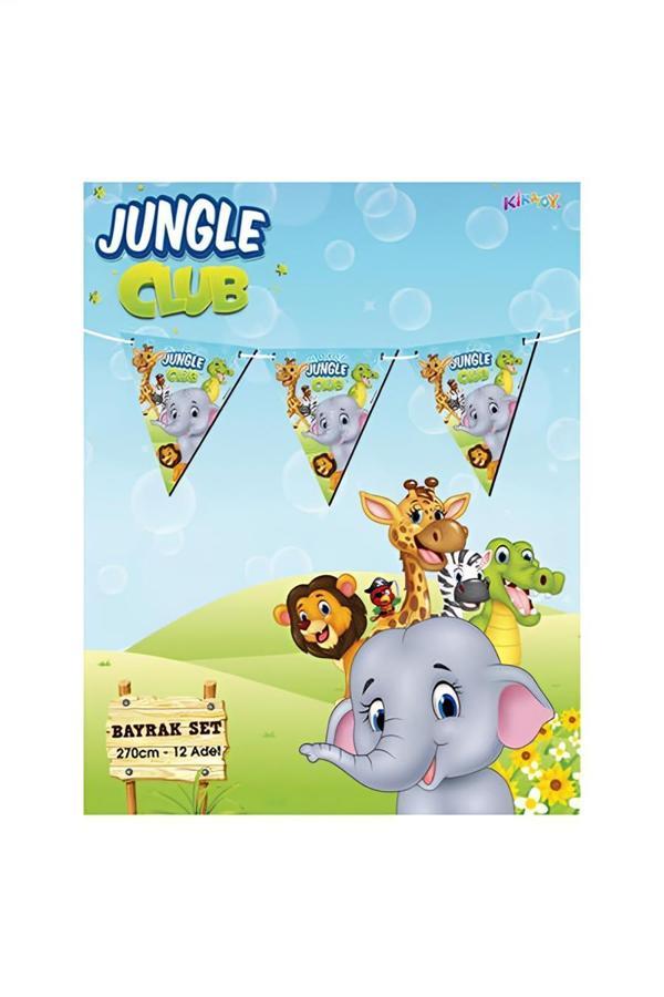Alsepeteavm Jungle Club Üçgen Flama - Image 1