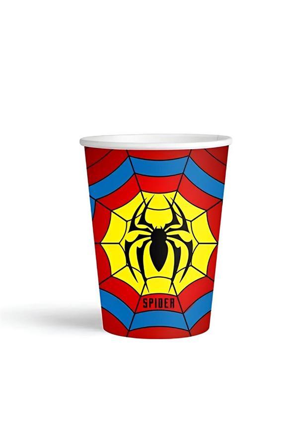 Alsepeteavm Spider Karton Bardak 8oz - Image 1