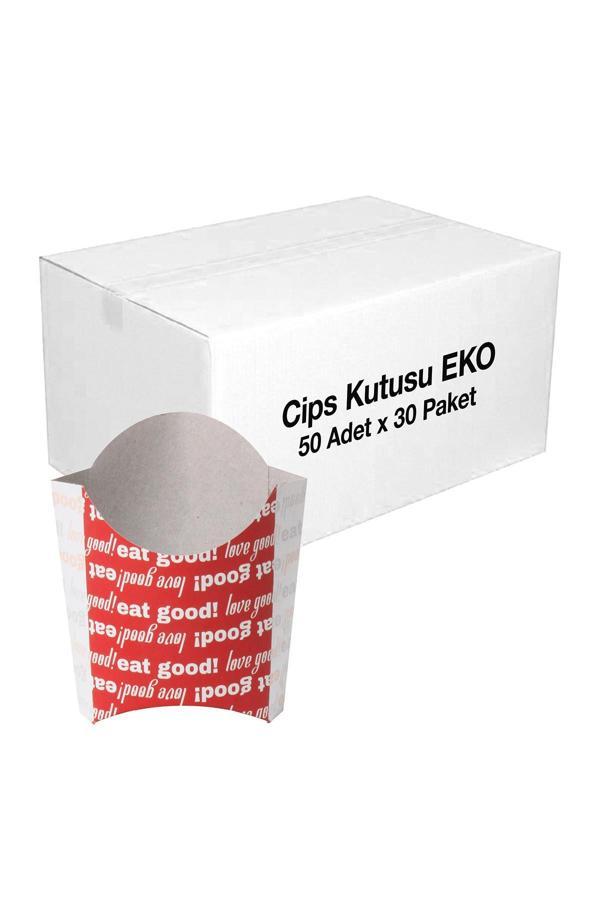 Alsepeteavm  Kızarmış Patates Kutusu Ekonomik 50li X 30 Paket (koli) - Image 1