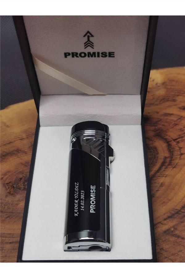 Alsepeteavm Kişiye Özel Promise Puro Benzinli Çakmak - Image 1