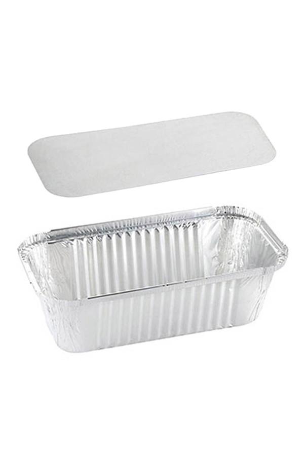Alsepeteavm  Roll-up 1000gr Dikdörtgen Derin Alüminyum Kap Ve Kapak Seti - Image 1