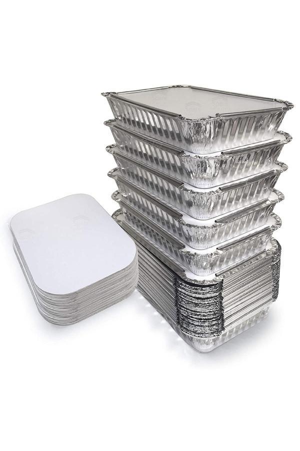 Alsepeteavm  Roll-up 1500gr Dikdörtgen Alüminyum Kap Ve Kapak Seti - Image 1