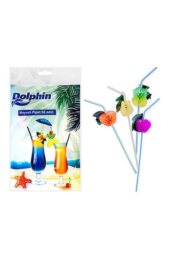 Alsepeteavm  Dolphin Meyveli Pipet 50li - Image 1