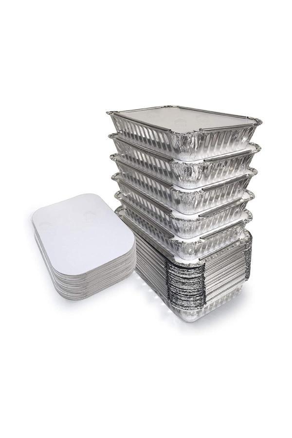 Alsepeteavm  Roll-up 500gr Dikdörtgen Alüminyum Kap Ve Kapak Seti - Image 1