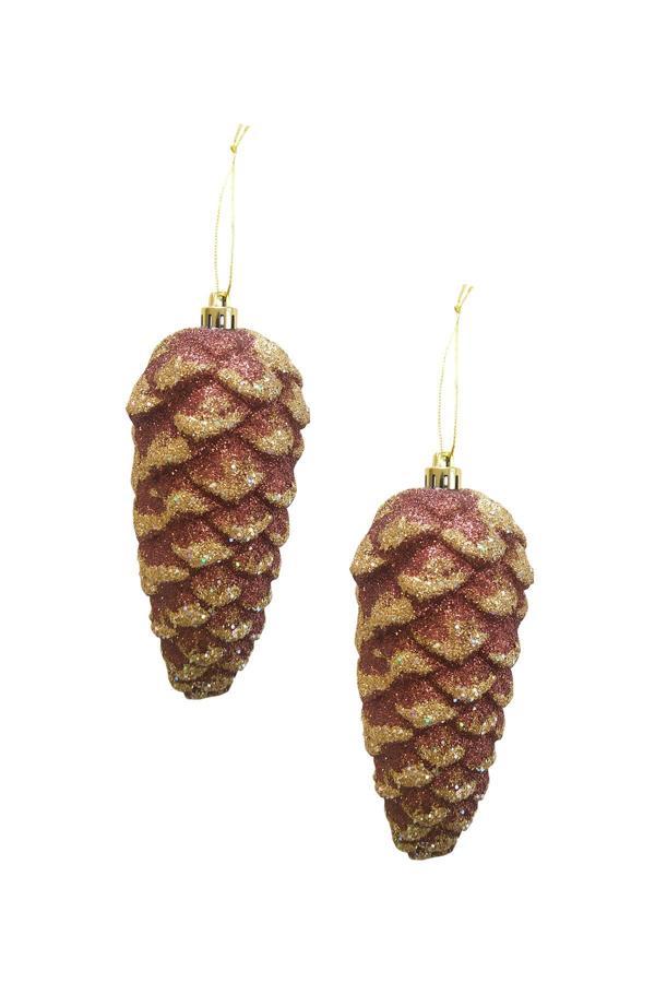 Alsepeteavm  Simli Naturel Kozalak 12,5cm 2li - Image 1