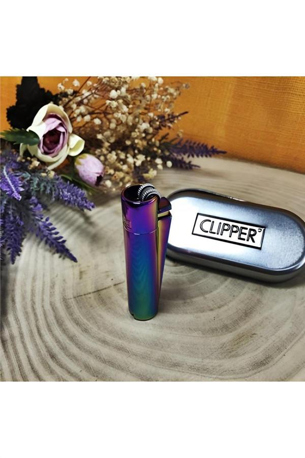 Alsepeteavm Kişiye Özel CLİPPER ORJİNAL KOMPLE METAL ÇAKMAK - Image 1