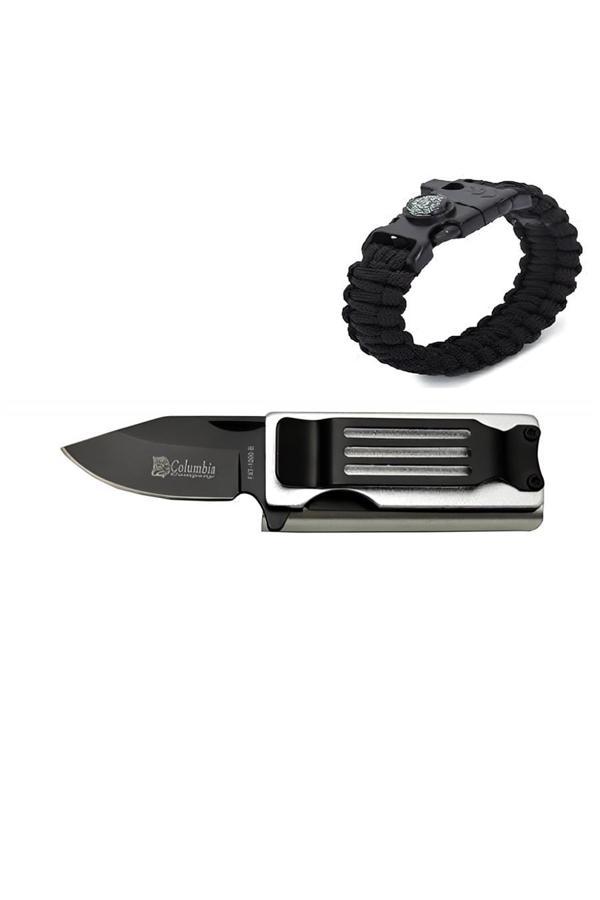 Alsepeteavm Columbia İsme Özel Çakmak Çakı FXT-1000-B 11 CM - Image 1