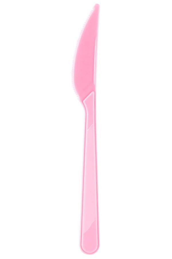 Alsepeteavm  Roll-up Plastik Bıçak Pembe 25li - Image 1