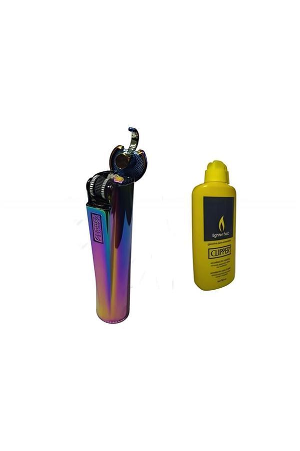 Alsepeteavm Kişiye Özel CLIPPER TAM METAL BENZİNLİ ÇAKMAK ICY CLIPPER 80ML BENZİN - Image 1