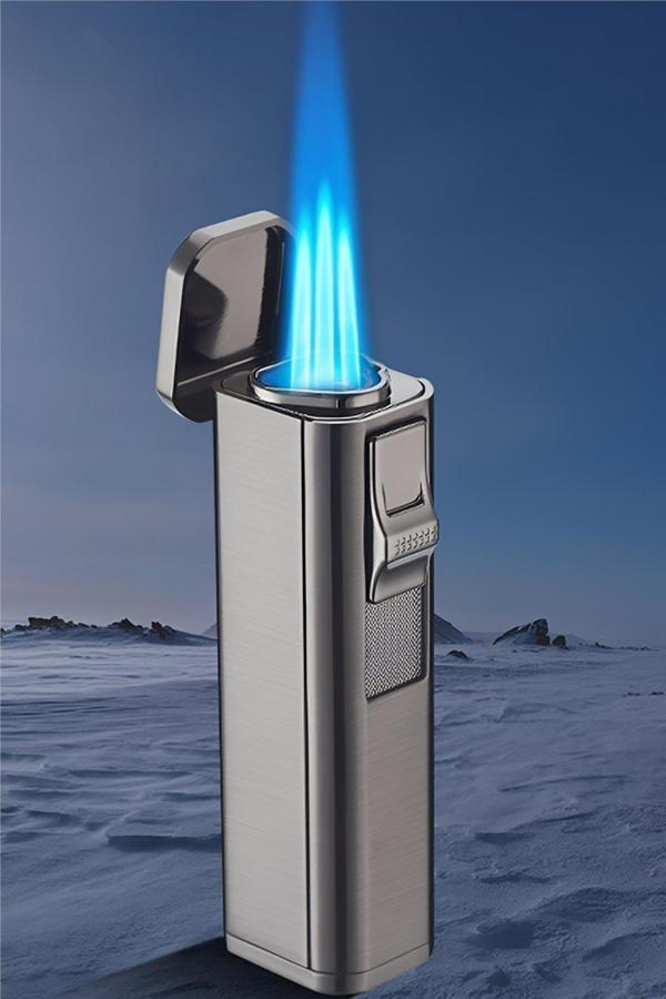 Alsepeteavm Kişiye Özel Siyah Gazlı Torch Pürmüz Çakmak - Image 1