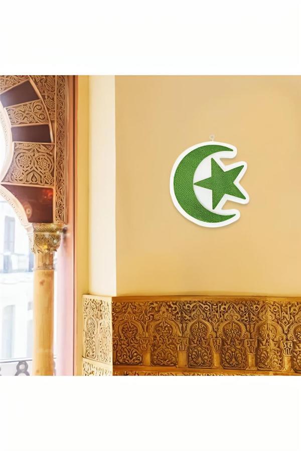 Alsepeteavm Ay Yıldız Ramazan Strafor Süs - Image 1