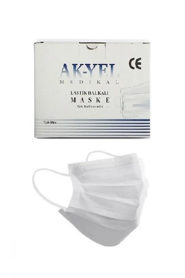 Alsepeteavm  Üç Katlı Bez Maske 50li - Image 1