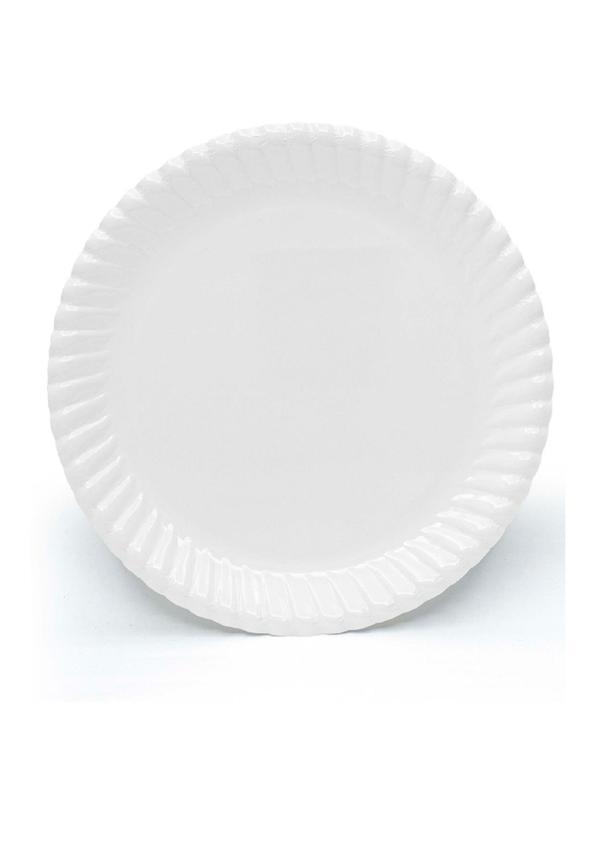 Alsepeteavm  Roll-up Karton Tabak Beyaz 23cm 10lu - Image 1