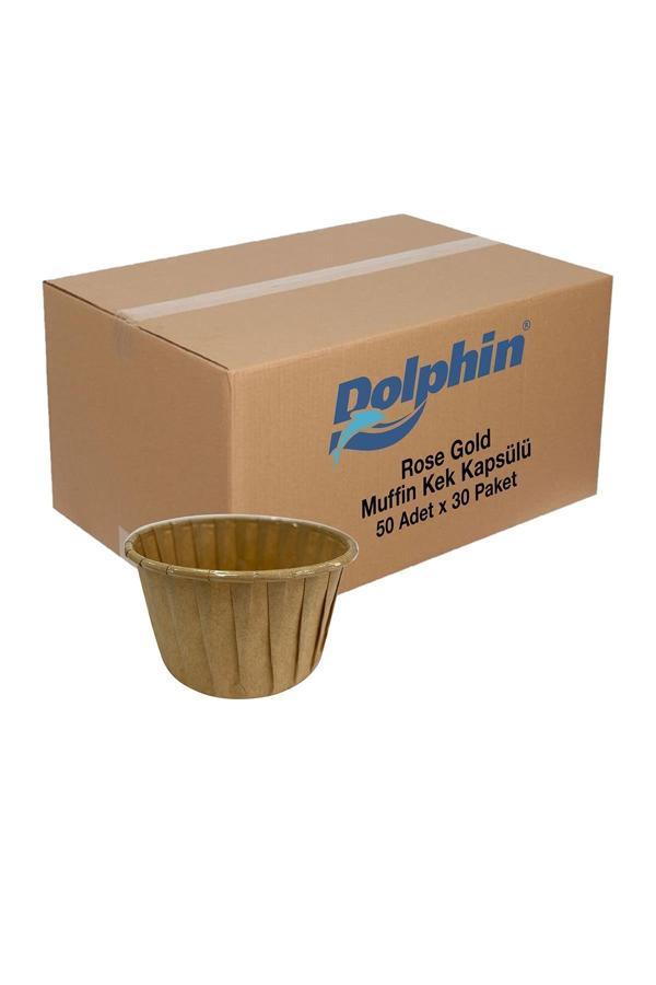 Alsepeteavm  Dolphin Muffin-kek Kapsülü Kraft 50 Adet X 30 Paket-koli - Image 1