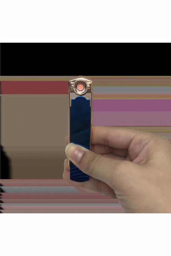 Alsepeteavm Kişiye Özel ALEVSİZ USB ŞARJ EDİLEBİLİR ÇAKMAK ŞARJLI USB KIZAKLI ÇAKMAK - Image 1