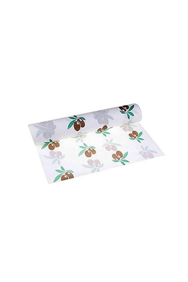Alsepeteavm  Roll-up Rulo Kağıt Masa Örtüsü Zeytin Desenli 100 X 150cm 16 Yaprak - Image 1
