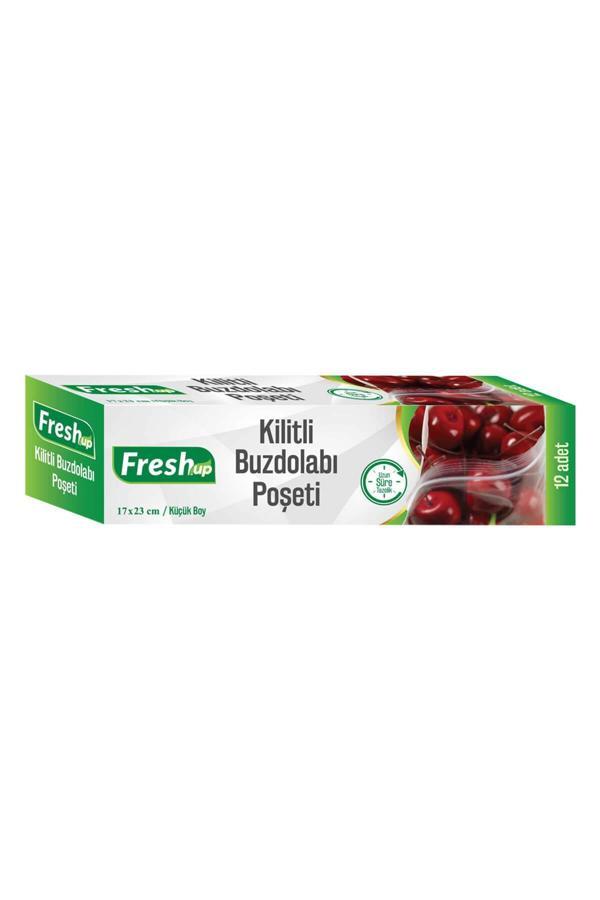 Alsepeteavm  Fresh-up Kilitli Buzdolabı Poşeti 17x23 12li - Image 1