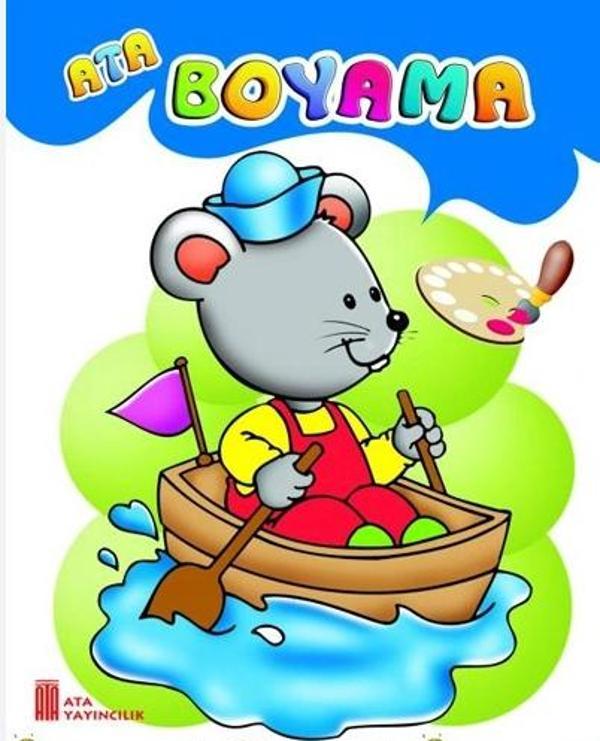 Kalın Boyama Kitabı - Ata Yayıncılık - Image 1