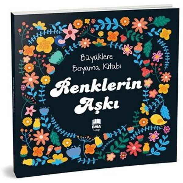 Renklerin Aşkı - Büyüklere Boyama Kitabı Ema Kitap - Nesil Yayınları - Image 1