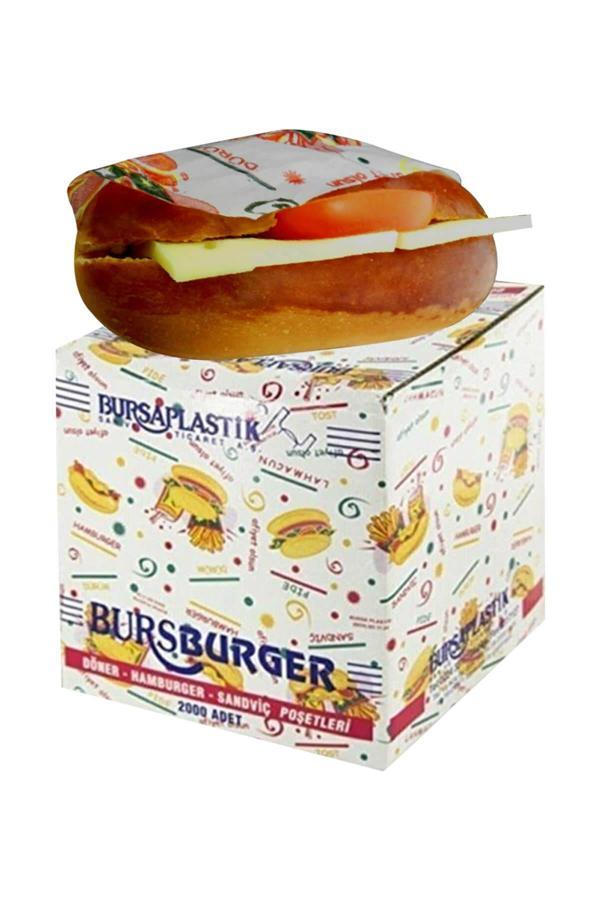 Alsepeteavm  Hamburger Poşeti 2000 Adet - Image 1