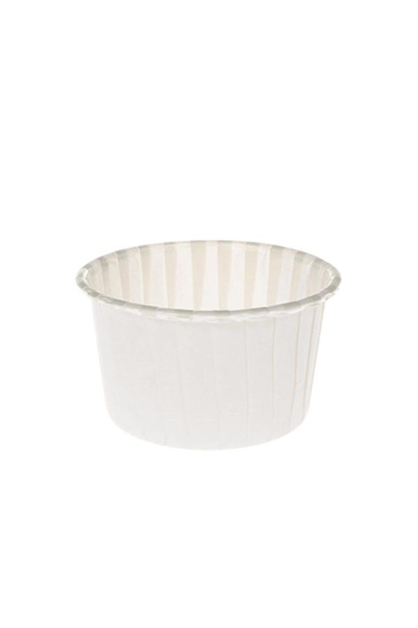 Alsepeteavm  Dolphin Muffin Kek Kapsülü Beyaz Mini 50li - Image 1