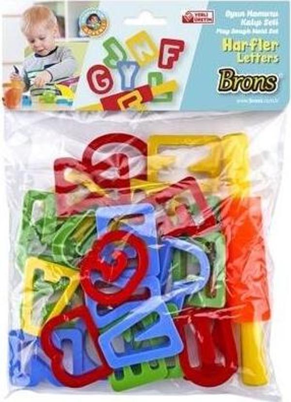 Brons Oyun Hamuru Harf Kalıp Seti BR-473 - Image 1