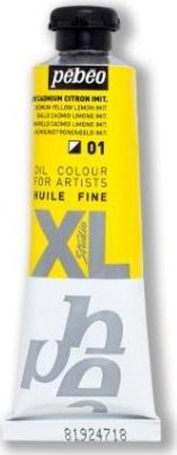 Pebeo Huile Fine Xl Yağlı Boya 37 Ml 01 Lemon Cadmium Yellow Hue - Image 1