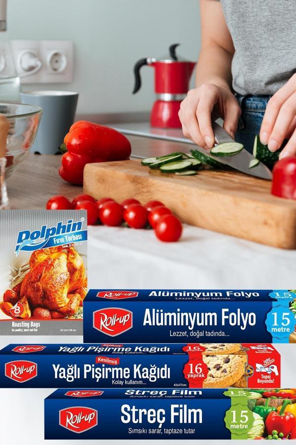Alsepeteavm  Roll-up Ekonomik 4lü Mutfak Seti - Image 1