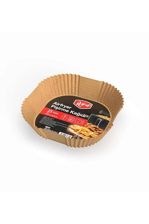 Alsepeteavm  Roll-up Airfryer Pişirme Kağıdı Kare 20cm 25li - Image 1