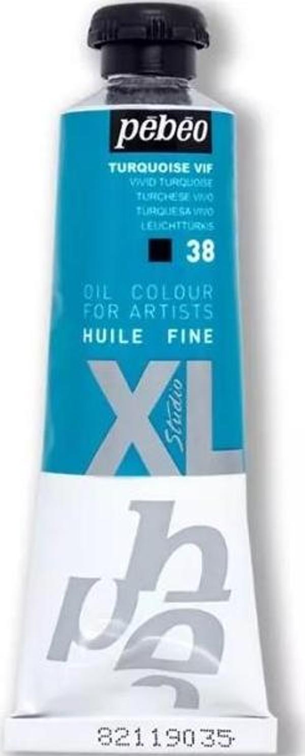 Pebeo Huile Fine Xl Yağlı Boya 37 Ml 38 Vivid Turquoise - Image 1