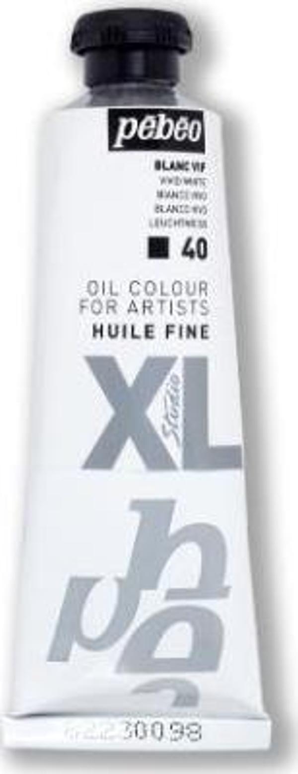 Pebeo Huile Fine Xl Yağlı Boya 37 Ml 40 Vivid White - Image 1