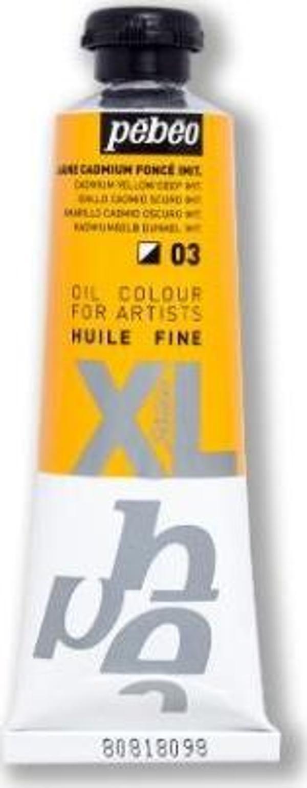 Pebeo Huile Fine Xl Yağlı Boya 37ml 03 Cadmium Yellow Deep Hue - Image 1