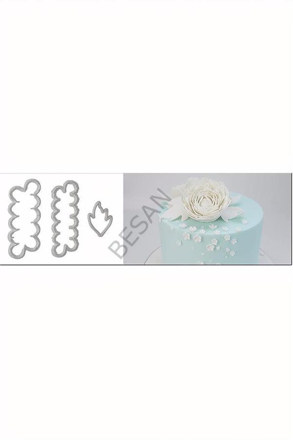 Alsepeteavm ŞAKAYIK ÇİÇEK YAPIM SETİ 3 PARÇA PLASTİK - Image 1
