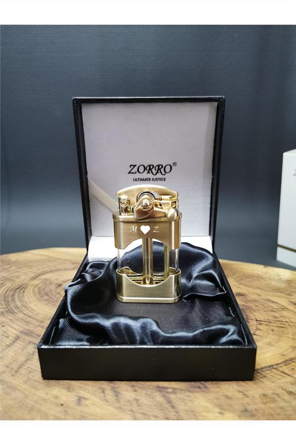 Alsepeteavm Kişiye Özel Gold Renk Benzinli Pirinç Gövde Çakmak SCK87458961 - Image 1