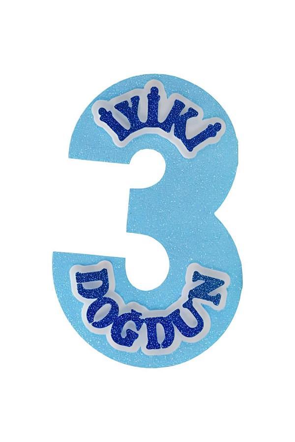 Alsepeteavm Smooth Foam Numbers - Number 3 - Image 1