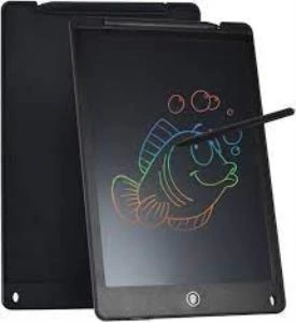 T12 Siyah Writing Tablet Lcd 12 Inç Dijital Kalemli Çizim Yazı Tahtası - Image 1